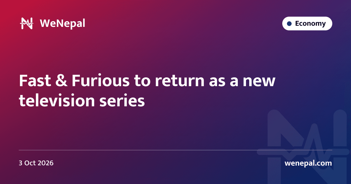 Fast & Furious to return as a new television series