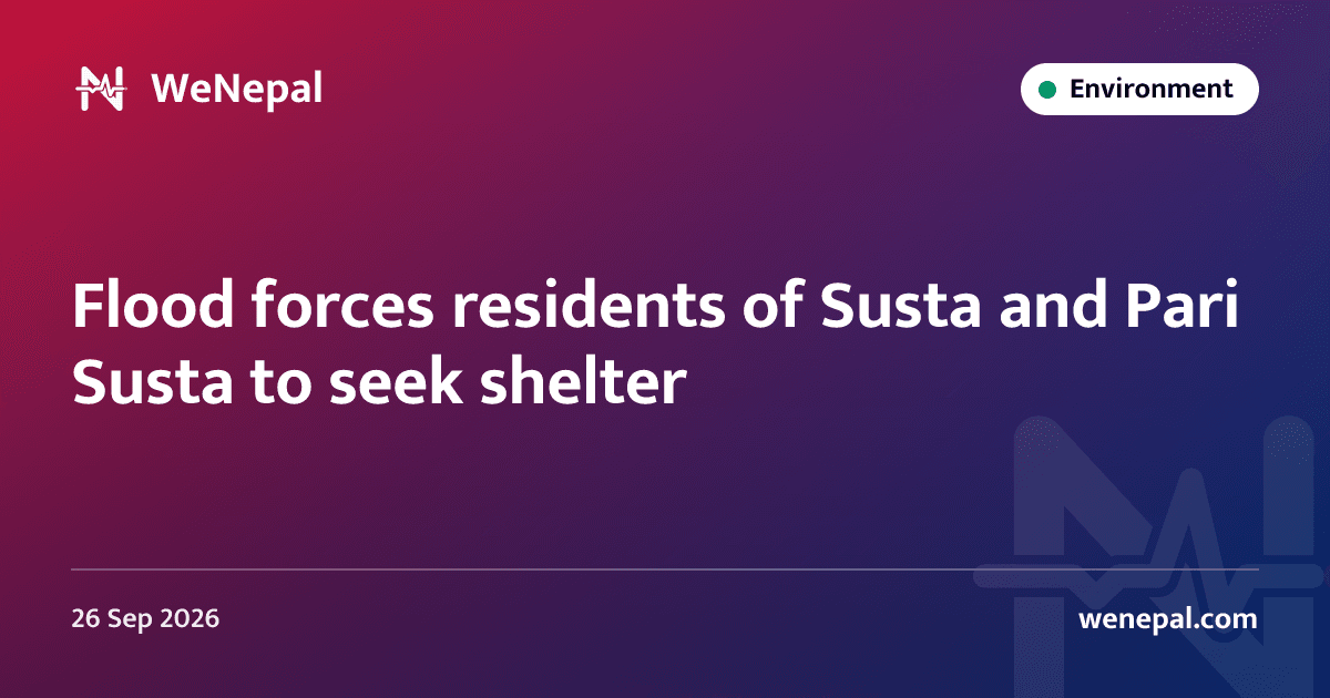 Flood forces residents of Susta and Pari Susta to seek shelter