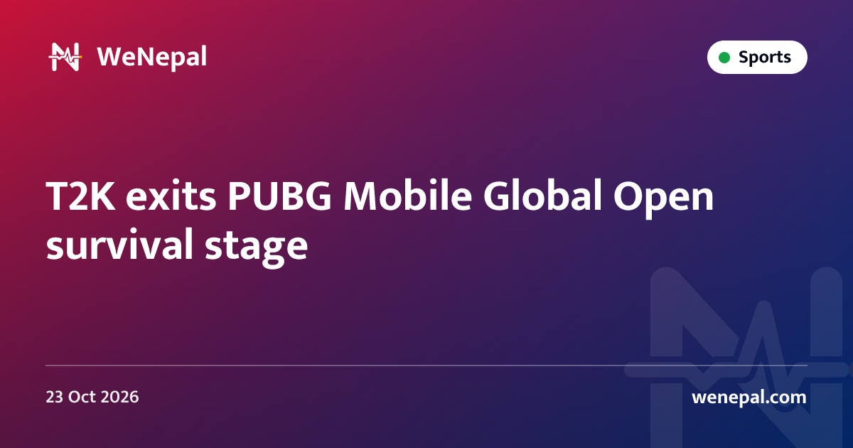T2K exits PUBG Mobile Global Open survival stage