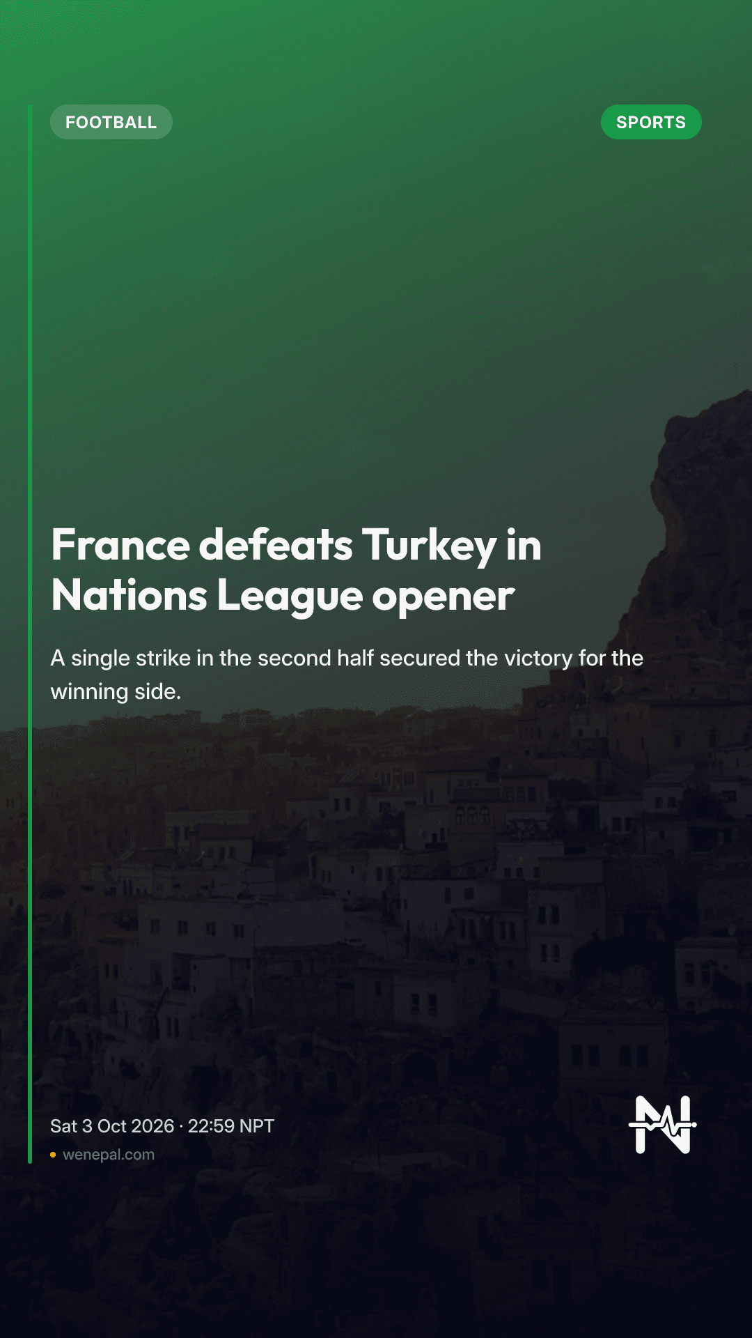 France defeats Turkey in Nations League opener