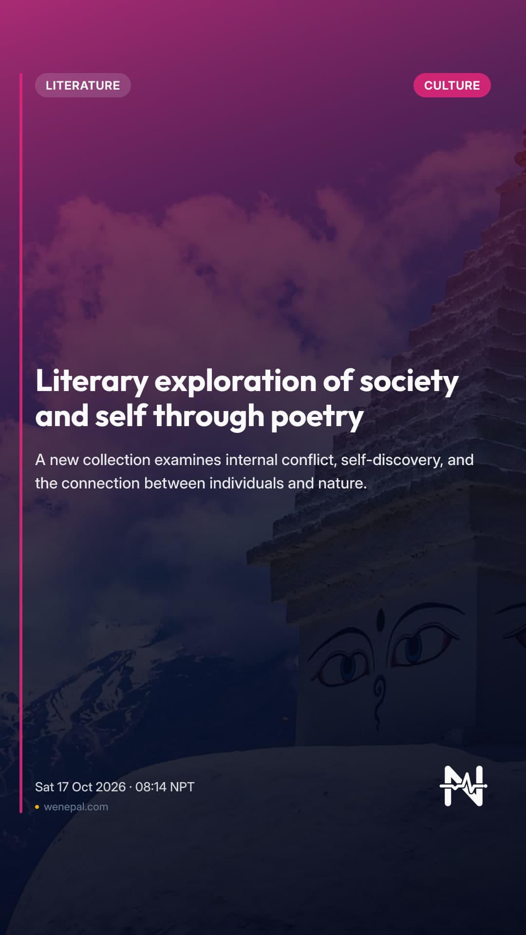 Literary exploration of society and self through poetry