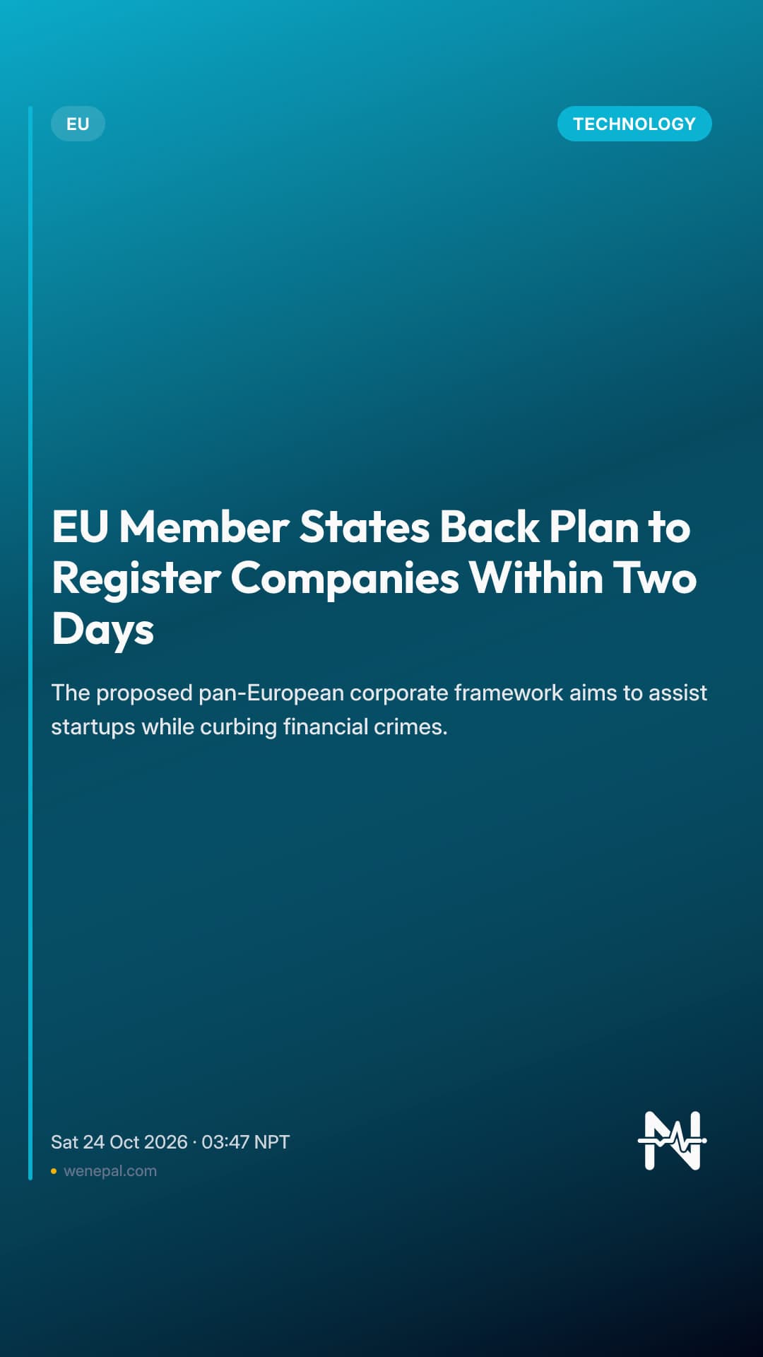 EU Member States Back Plan to Register Companies Within Two Days