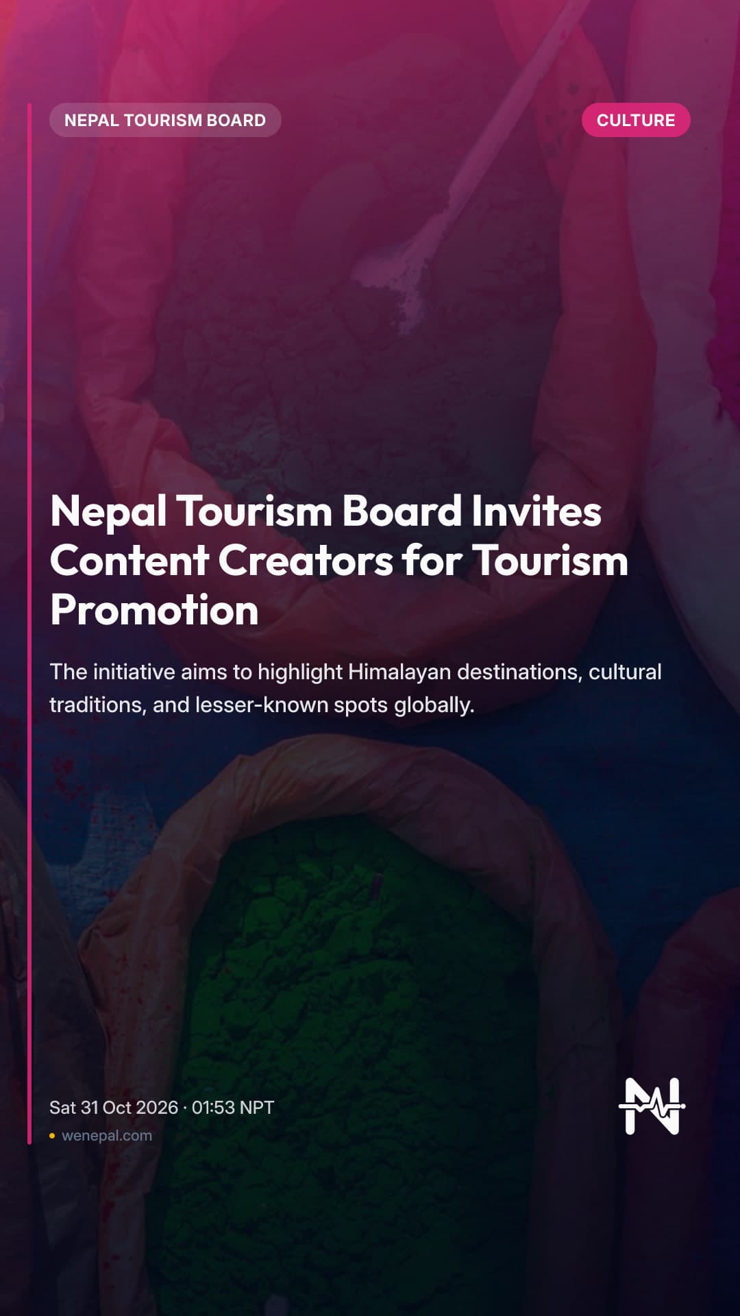Nepal Tourism Board Invites Content Creators for Tourism Promotion