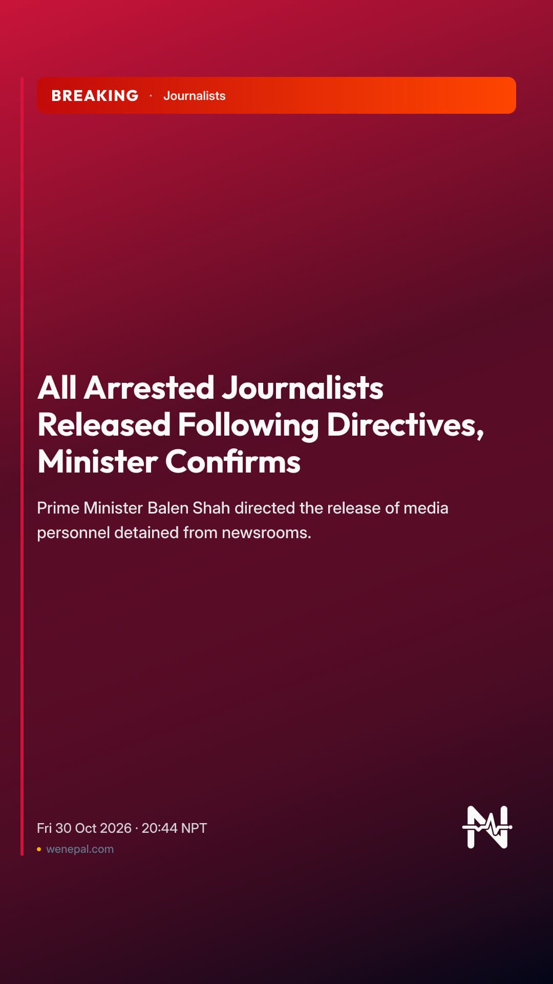 All Arrested Journalists Released Following Directives, Minister Confirms