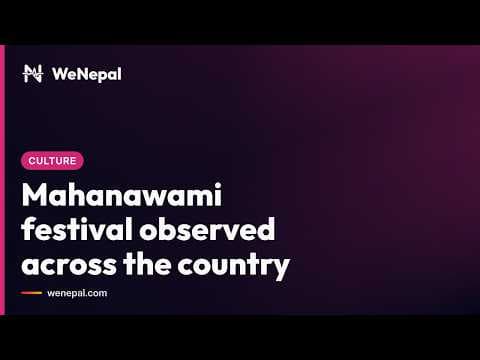 Mahanawami Festival Observed Across the Country