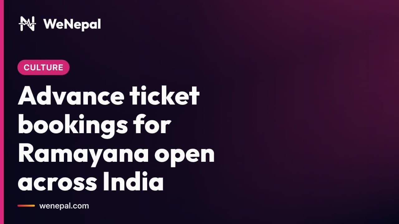 Ramayana Advance Bookings Open Across India #Shorts