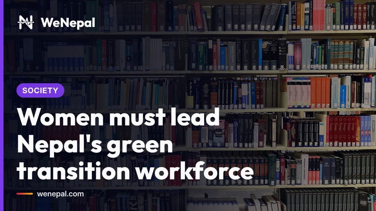 Women in Nepal's Green Transition Workforce #Shorts