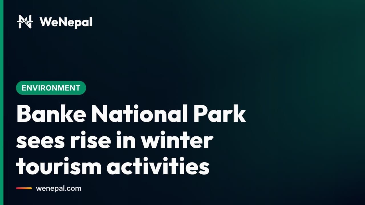 Banke National Park Sees Rise In Winter Tourism #Shorts