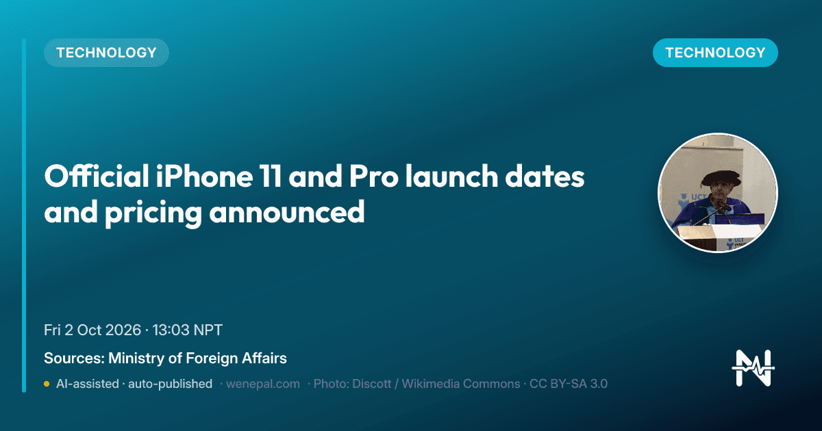 Official iPhone 11 and Pro launch dates and pricing announced