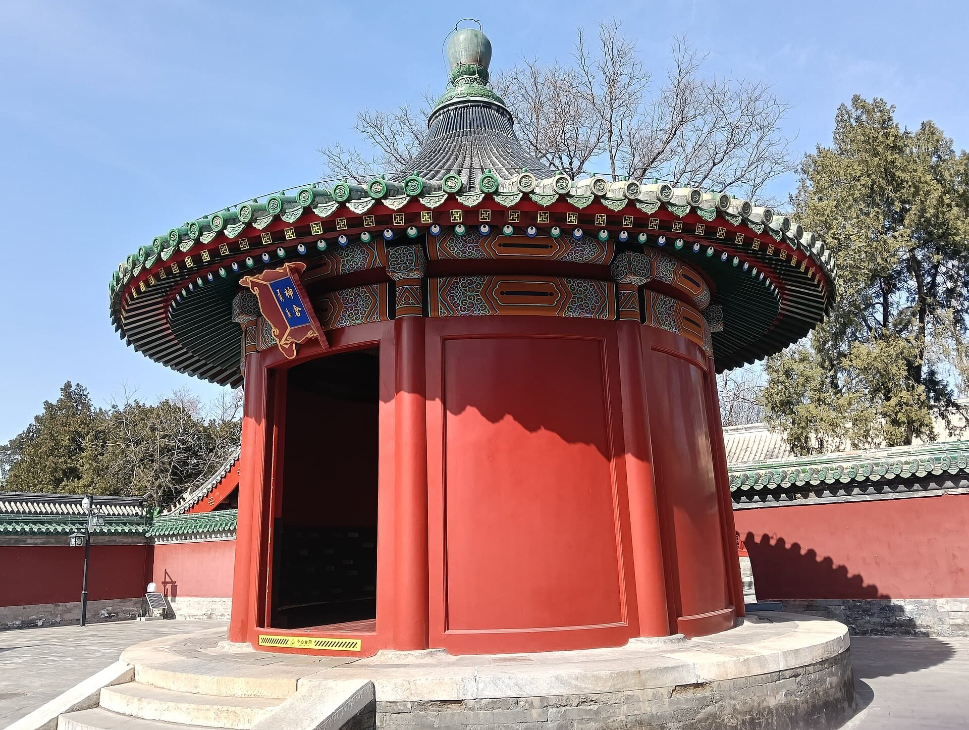 北京市西城区北京古代建筑博物馆(先农坛)神仓建筑,拍摄日期为2026年2月23日。